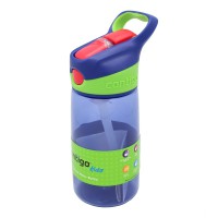 Contigo 14oz Striker Kids Bottle-Sapphire w/2C Blast Off Graphic